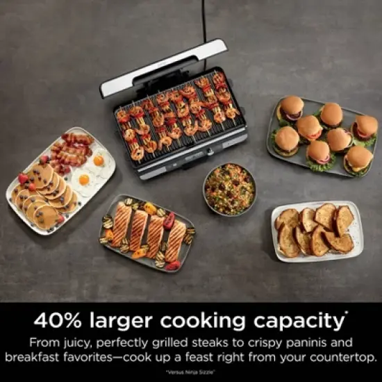 Ninja Sizzle Pro XL 20-Inch Indoor Griddle & Grill with ProTemp IQ - GX101 image {1}