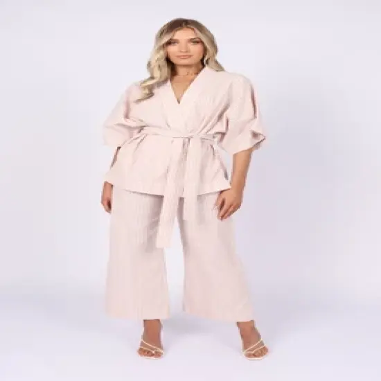 Petal and Pup Womens Henry Wrap Top image {5}