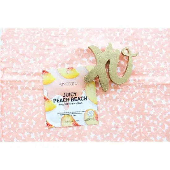 Avatara Peach Beach Brightening Mask - 0.71 fl oz image {2}