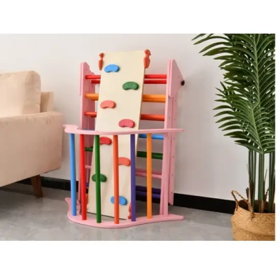 TopComfy Baby and Toddler Learning Toy, Educational Play Sets for Early Development, Sensory Stimulation Interactive Fun, Pink, 33.07&rdquo;*20.07&rdquo;*13.77" image {4}