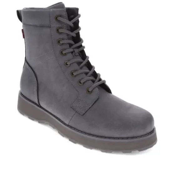 Levi's Mens Greyson UL Vegan Leather Lace Up Rugged Casual Boot image {7}