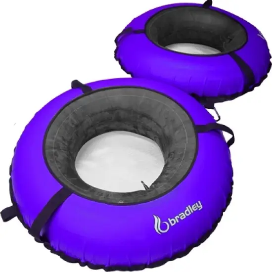 Bradley Pack of two Bradley heavy duty tubes for floating the river; Whitewater water tube; Rubber inner tube with cover for river floating; Linking t image {9}