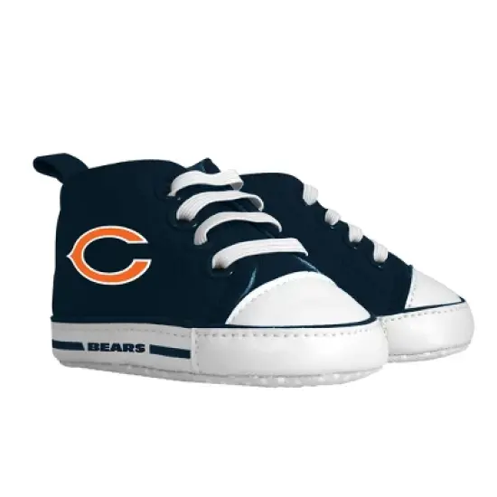 Baby Fanatic 2 Piece Bid and Shoes - NFL Chicago Bears - White Unisex Infant Apparel image {1}