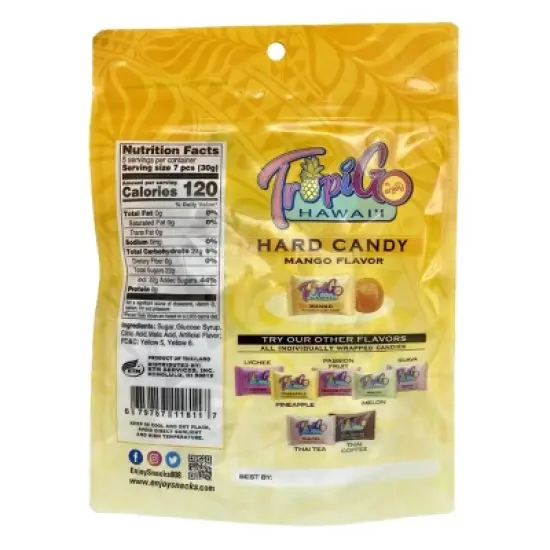 Enjoy Hard Candy Mango - 5oz image {1}