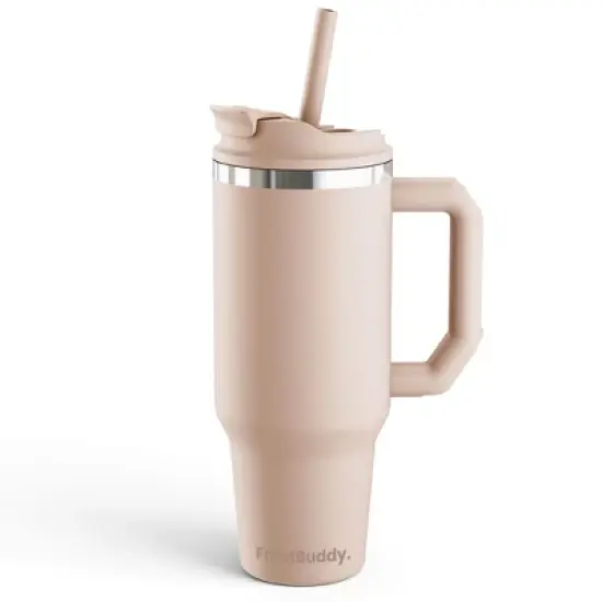 FrostBuddy Thicc Buddy Insulated Tumbler | Available in 40oz & 50oz Sizes | Stainless Steel + Chapstick Holder image {10}