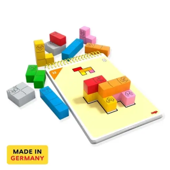 HABA Logic! Games:Happy Worms - Solo Brain Teaser Puzzling Game image {2}