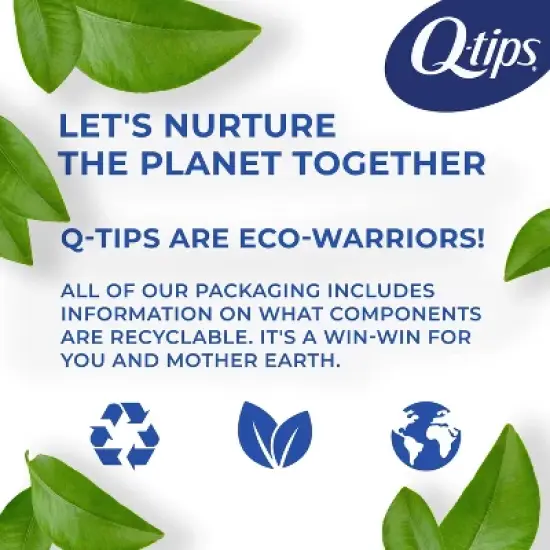 Q-Tips Antimicrobial Cotton Swabs - 300ct image {7}