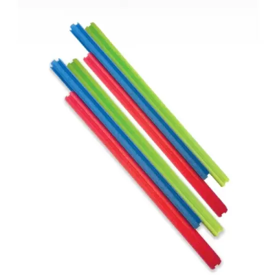 Link'ems 6-Pack  Interlocking Pool Noodles Multicolor Connectable Foam Noodles for Kids & Adults image {8}