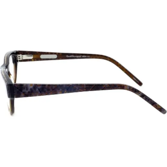 Ernest Hemingway H4654 52mm Women's Acetate Cateye Designer Eyeglasses OR Blue Light Filter OR Reading Glasses in Brown Snakeskin image {2}