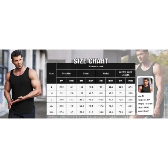COOFANDY Men's 3 Pack Quick Dry Workout Tank Top Gym Muscle Tee Fitness Bodybuilding Sleeveless T Shirt S-XXXL image {6}