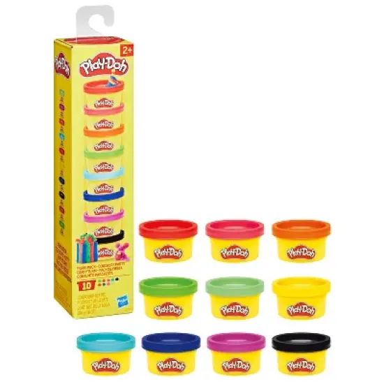 Play-Doh Party Pack Classic Colors 10- 1 Ounce Tubs Set image {2}