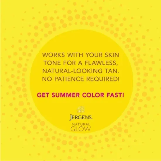 Jergens Natural Glow Instant Moisturizing Self Tanner Tanning Foam - 6 fl oz image {5}