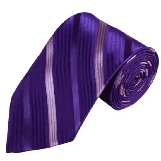 Men's Stripe 3.25 Inch Wide And 58 Inch Long Woven Neckties image {30}