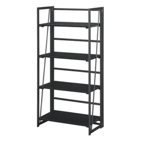 Xtra Folding 4 Tier Bookshelf - Breighton Home image {10}