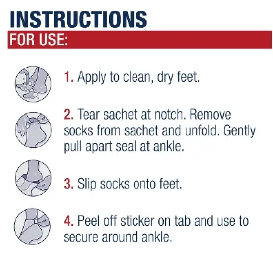 Aquaphor Advanced Therapy Repairing Foot Mask - 0.7 fl oz image {8}