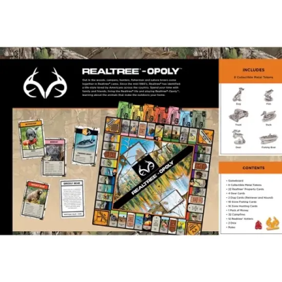 MasterPieces Opoly Family Board Games - RealTree Opoly image {3}