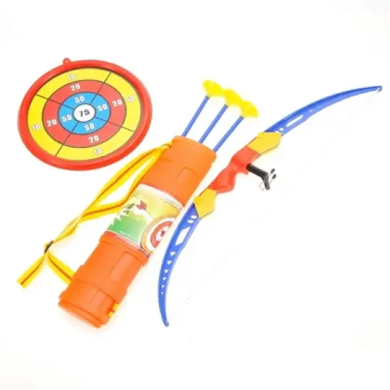 Ready! Set! Play! Link Kids Archery Bow And Arrow Toy Set With Target Board image {2}