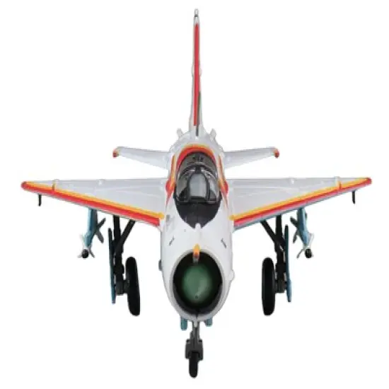 Mikoyan-Gurevich MIG-21SPS "The White Shark" Fighter Aircraft Germany 1990 "Air Power Series" 1/72 Diecast Model by Hobby Master image {2}