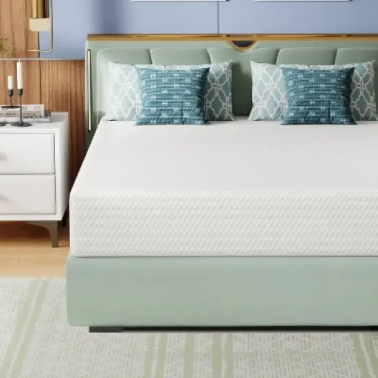 BestMassage 10 Inch Mattress Gel Memory Foam Mattress Medium Firmness Mattresses for Cool Sleep & Pressure Relief CertiPUR-US Certified image {10}