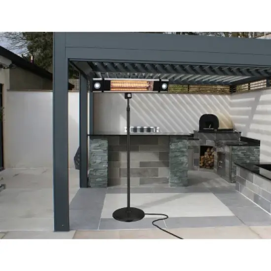 Infrared Electric Freestanding LED Outdoor Heater - EnerG+ image {1}