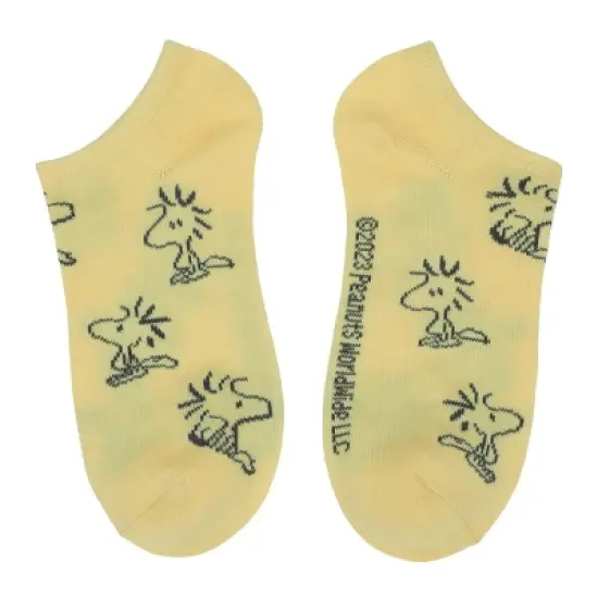 Peanuts Characters Women's 5-Pair Ankle Socks image {2}