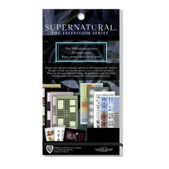 Supernatural Planner Sticker Book - Con*Quest Journals image {1}