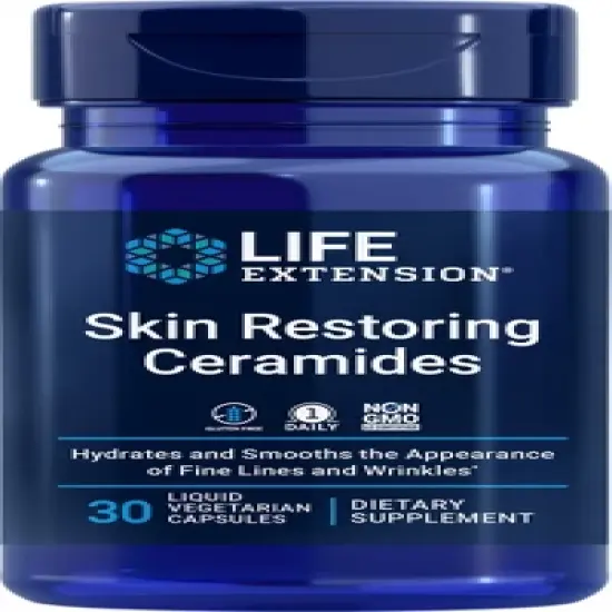 Skin Restoring Ceramides by Life Extension  -  30 Capsule image {2}