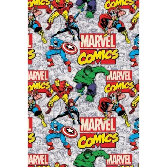 Marvel Comics Mens' Avengers Stance Pajama Pants Loungewear Multi image {2}
