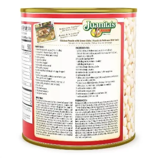 Juanita's Foods Mexican Style Hominy image {2}