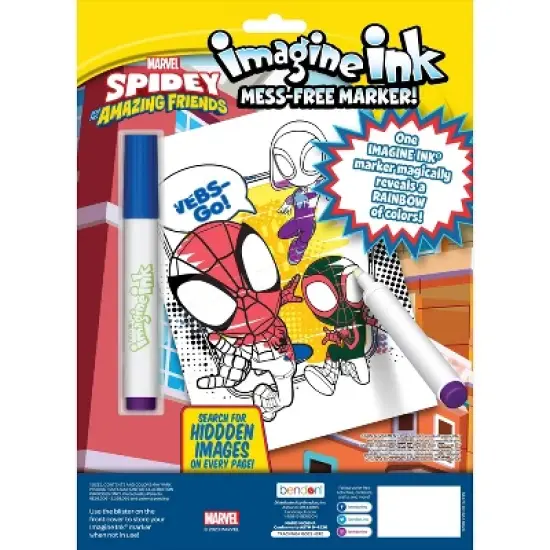 Spidey & his Amazing Friends Imagine Ink Book image {1}