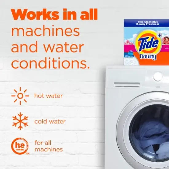 Tide with Downy Powder Laundry Detergent - 89 Loads image {6}