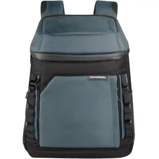 CleverMade Pacifica 15qt Insulated Leak Resistant Backpack Cooler with Bottle Opener image {1}