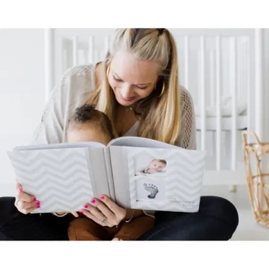 Pearhead Chevron Baby Memory Book image {4}