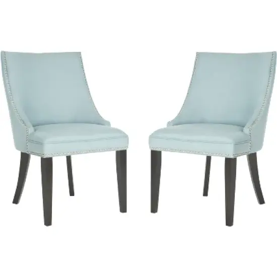 Afton 20"H Side Chair w/ Nail Heads (Set of 2)  - Safavieh image {8}
