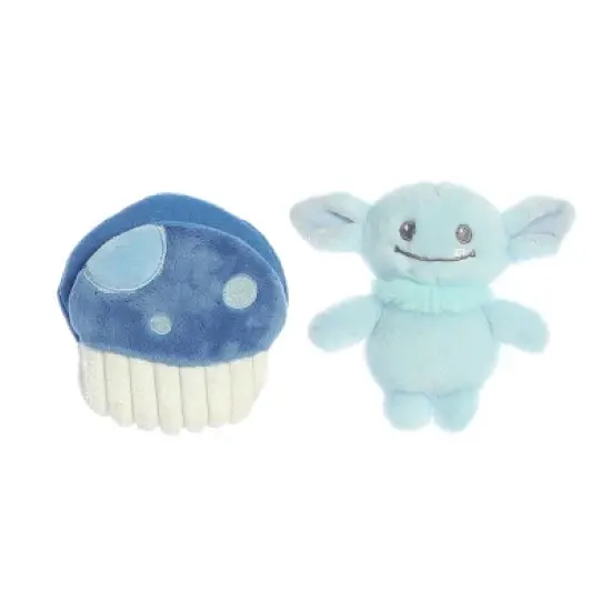 ebba Small Gribble Goblin Pocket Peekers Playful Baby Stuffed Animal Blue 5.5" image {5}