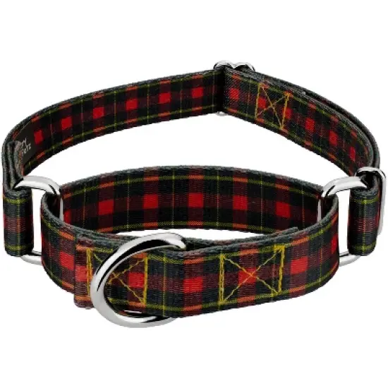 Country Brook Petz Buffalo Plaid Martingale Dog Collar image {6}