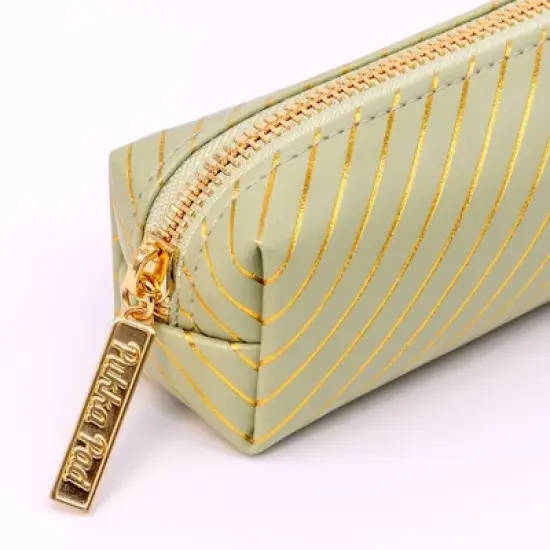 Pukka Pads Pencil Case, Haze, Green, Pack of 3 image {3}