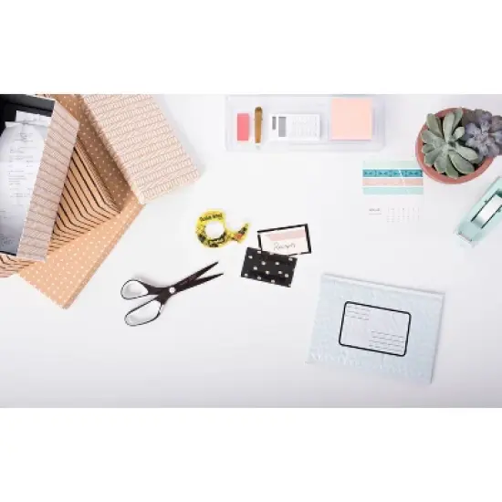 Scotch 8" Precision Ultra Edge Scissors - Titanium Fused: Heavy Duty Office & Gift Wrap Tool, Multicolor, Lifetime Warranty image {3}