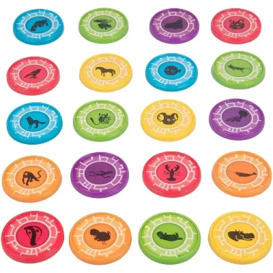 Jazwares Wild Kratts Creature Power Disc Holder Set Toy, 20 Discs - Chris image {1}