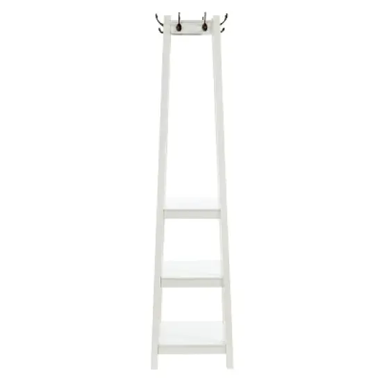 Rowan Coat Rack White - Powell Company image {1}