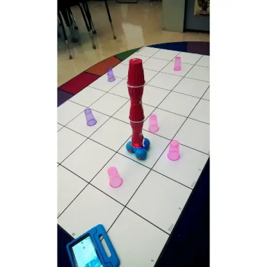 Geyer Instructional Wonder League Robotics Competition Grid Mat, 150cm x 240cm with 30cm Grid image {2}