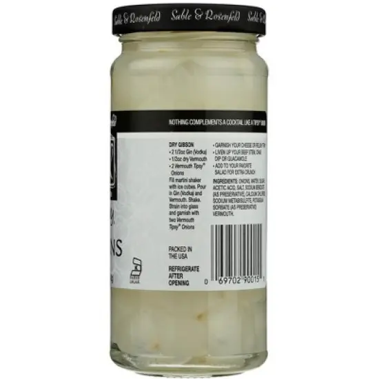 Sable & Rosenfeld Vermouth Tipsy Onions - Case of 6/5 oz image {4}