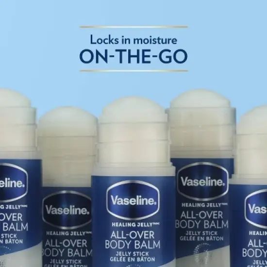 Vaseline All-Over Body Balm Stick Unscented - 1.4oz image {5}