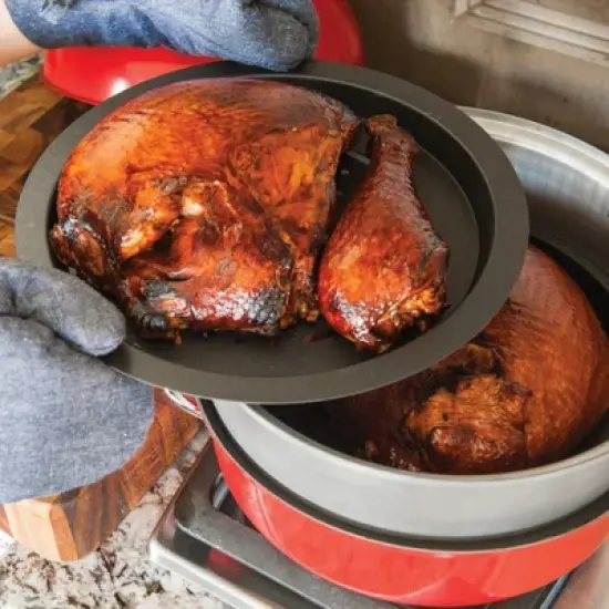 Nordic Ware Kettle Smoker Extender Kit image {3}