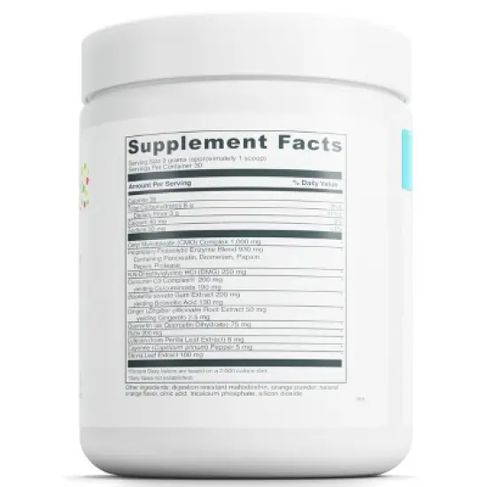 Little DaVinci Enzflame Kids - Powder Drink Mix Supplement to Support Muscle, Joint Comfort, Mobility and Immune Health* - Orange Flavor - 30 Servings image {1}