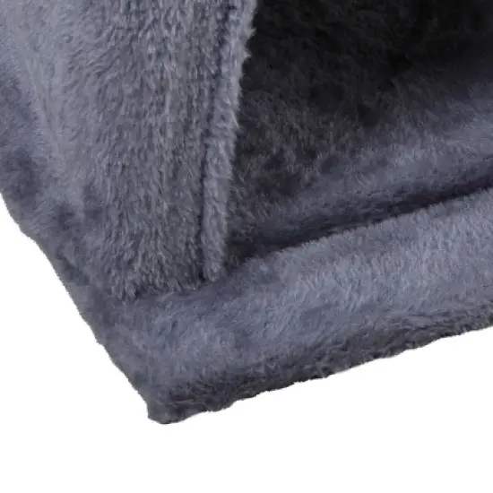 DOMETOUR Double-layer Cat Tree with Cat House and Ladder Light Gray image {10}