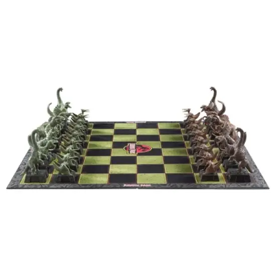 The Noble Collection Jurassic Park Collector Chess Set  image {1}