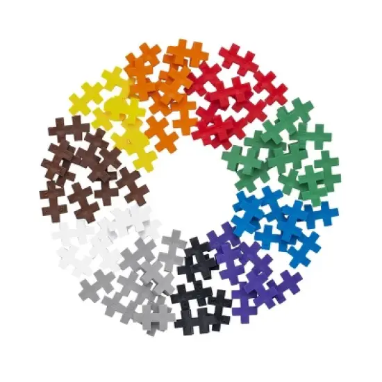 Plus-Plus(R) Travel Case With 500 Pieces & 2 Baseplates image {5}