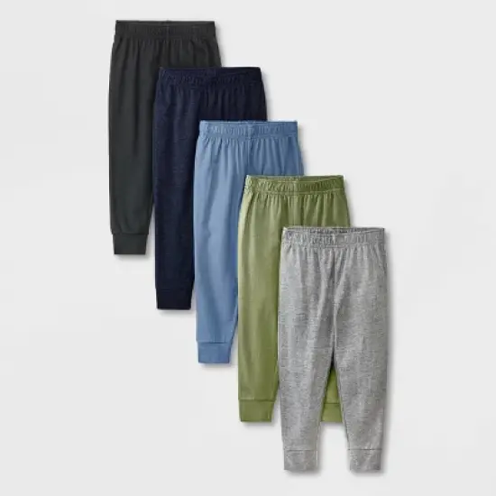 Toddler Boys' 5pk Jersey Jogger Pants - Cat & Jack&trade; image {3}