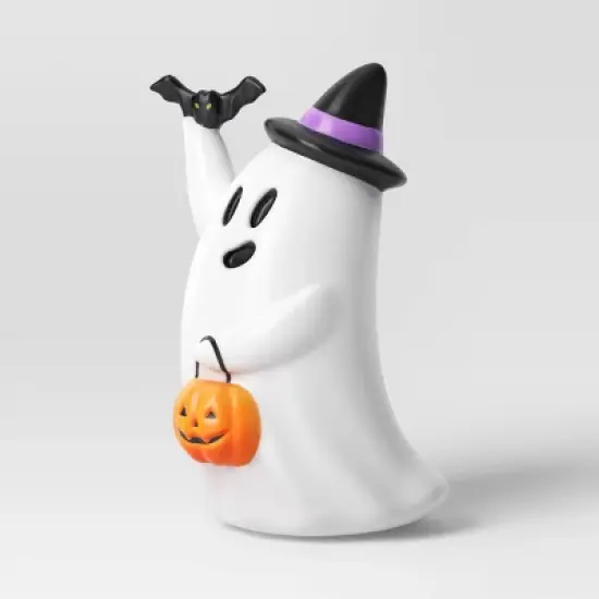 14" Light and Sound Ghost Halloween Decorative Prop - Hyde and EEK! Boutique&trade;: Indoor Decor image {2}